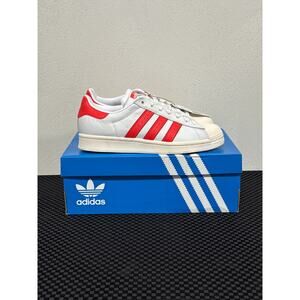 adidas Women's Sneakers White and Red